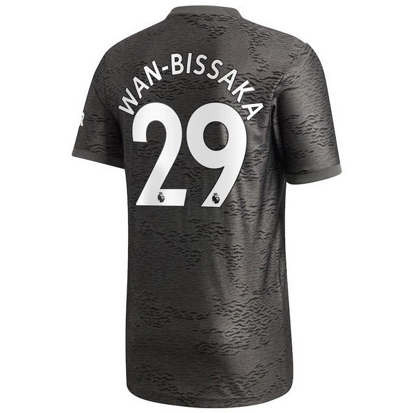 Maglia Manchester United NO.29 Wan Bissaka Away 20/21 Nero